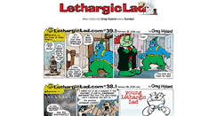 Desktop Screenshot of lethargiclad.com